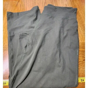 Land's End Oliver Green Leggings Plus Size 1X, Inseam 30"